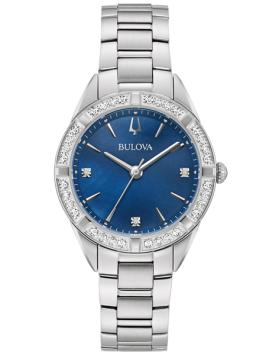 Bulova Sutton Classic 96R243 Horloge met Diamant