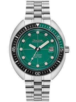 Bulova Oceanographer Automaat 96B322 Horloge Groen