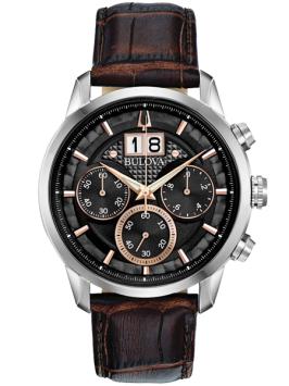 Bulova Sutton Classic 96B311 Horloge Zwart