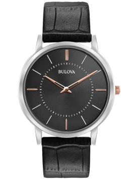 Bulova American Clipper Classic 98A167 Horloge Zwart