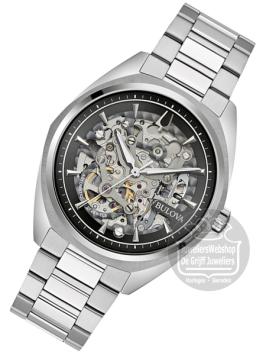 Bulova Surveyor Skeleton 96A293 Horloge