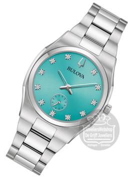 Bulova Surveyor Classic 96P243 Horloge Blauw