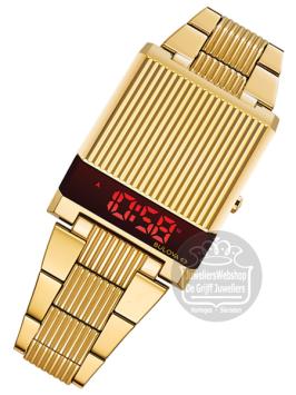 Bulova Archive Computron 97C110 Horloge Goud