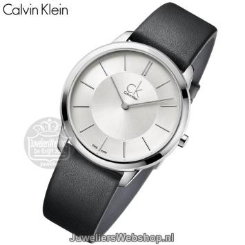 Calvin Klein horloge Minimal Midsize K3M221C6