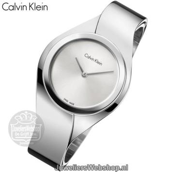 Calvin Klein horloge Senses zilver K5N2S126 Small