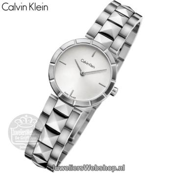 Calvin Klein horloge Edge zilver K5T33146