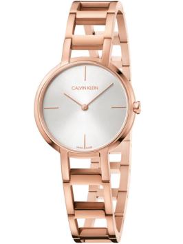 Calvin Klein K8N23646 Cheers Horloge Rosegoud