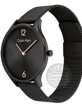 Calvin Klein CK25200004 Horloge Dames Zwart