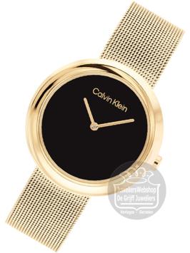 Calvin Klein CK25200012 Horloge Dames Goud