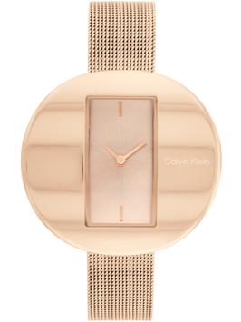 Calvin Klein CK25200017 Circular Mesh Horloge Dames Rose