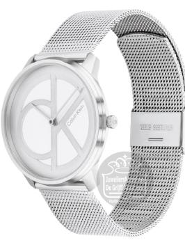 Calvin Klein CK25200032 Iconic Mesh Horloge Dames Zilver