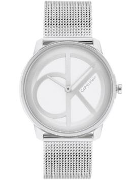 Calvin Klein CK25200032 Iconic Mesh Horloge Dames Zilver