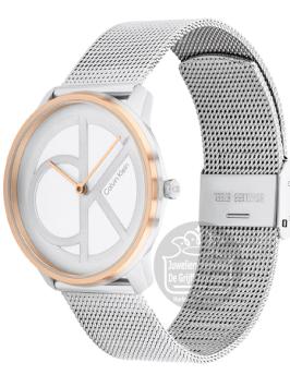 Calvin Klein CK25200033 Iconic Mesh Horloge Dames Bicolor