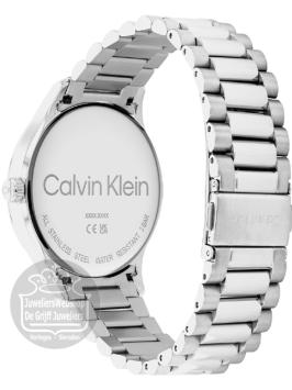 Calvin Klein CK25200036 Iconic Bracelet Horloge Heren Zilver