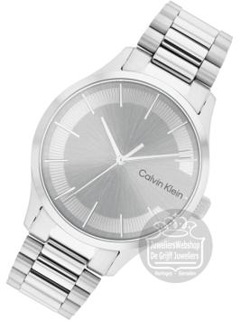 Calvin Klein CK25200036 Iconic Bracelet Horloge Heren Zilver