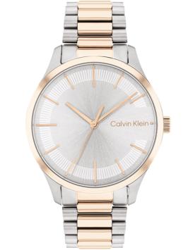 Calvin Klein CK25200044 Iconic Bracelet Horloge Dames Bicolor