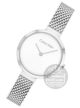 Calvin Klein CK25200082 Horloge Dames Zilver