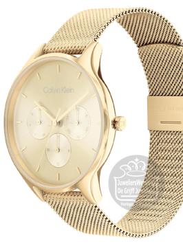 Calvin Klein CK25200103 Horloge Dames Goud