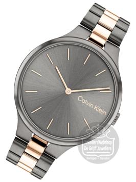 Calvin Klein CK25200127 Horloge Dames Grijs