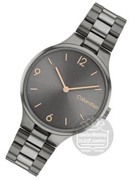 Calvin Klein CK25200130 Horloge Dames Grijs