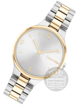 Calvin Klein CK25200132 Horloge Dames Bicolor