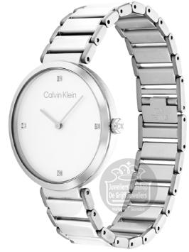 Calvin Klein CK25200137 Horloge Dames Zilver