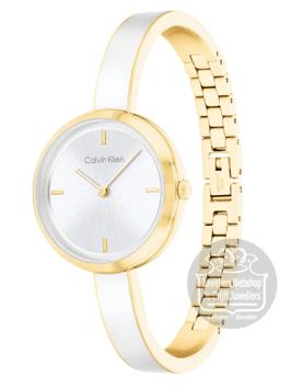 Calvin Klein CK25200189 Horloge Dames Bicolor