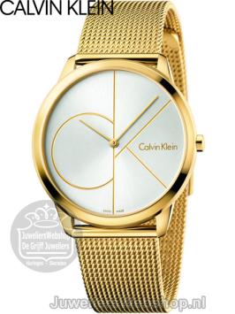 Calvin Klein Minimal Gent Goud K3M21526