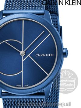 Calvin Klein Minimal Dames Horloge Blauw K3M52T5N