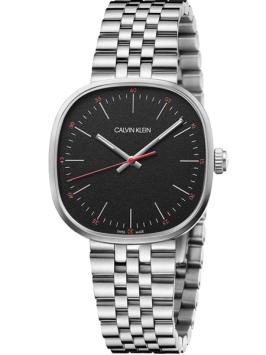 Calvin Klein Horloge Heren Squarely Zwart K9Q12131