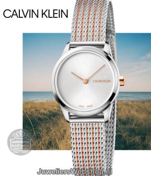 calvin klein minimal lady horloge k3m23b26