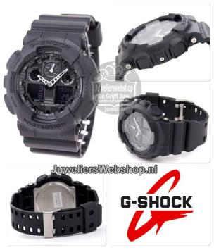 Casio GA-100-1A1ER G-Shock Zwart