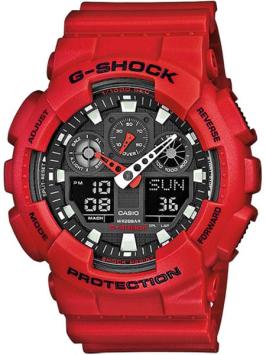 Casio GA-100B-4AER G-Shock Rood