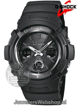 Casio AWG-M100B-1AER G-Shock Radio controlled Zwart