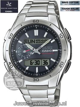 WVA-M650D-1AER Casio Wave Captor Solar Radio Controlled Watch