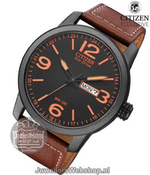 Citizen BM8476-07EE horloge Eco-Drive Bruin