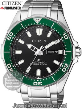 Citizen Automatisch Titanium Duikhorloge Groen NY0071-81EE