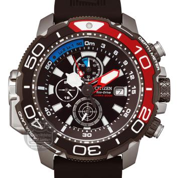 citizen BJ2167-03E promaster aqualand eco-drive horloge