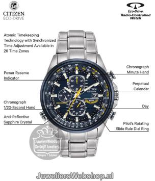 Blue Angels AT8020-54l horloge