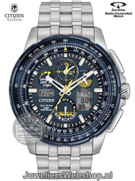 Citizen horlogeJY8058-50L Blue Angels Radio Controlled Eco drive Chronograaf Horloge