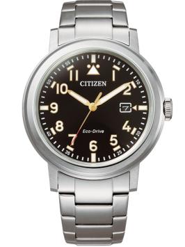 citizen eco drive sport horloge AW1620-81E zwart