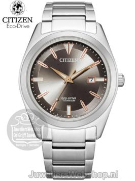 citizen AW1640-83H herenhorloge titanium