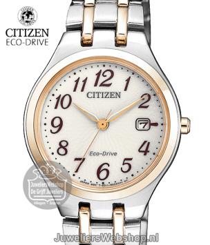 Citizen Eco Drive EW2486-87A Elegance Bicolor Dameshorloge