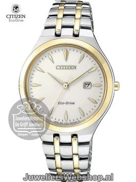 Citizen Horloge EW2494-89B Elegance Eco Drive Dames Bicolor