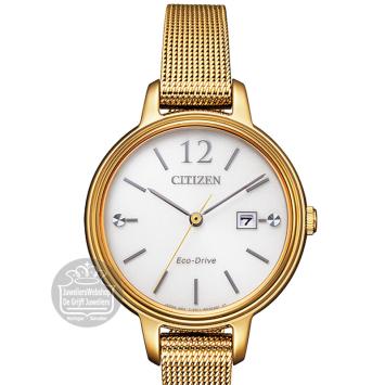 citizen dameshorloge EW2447-89A ladies eco drive goud