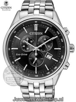 Citizen AT2141-87E horloge Eco-Drive Chrono Zwart