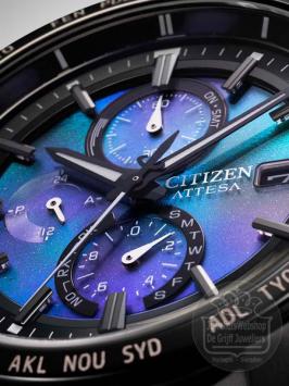 Citizen AT8285-68Z Radio Controlled Eco Drive Sport Heren Horloge