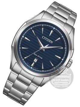 citizen eco drive horloge AW1750-85L Blauw