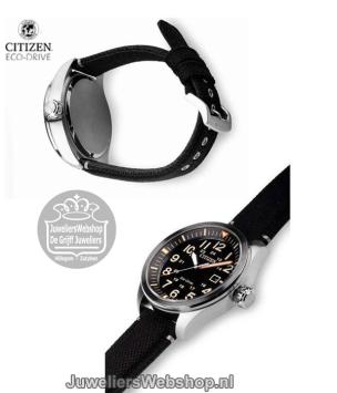 citizen heren horloge eco drive aw5000-24e sport zwart