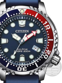 Citizen BN0168-06L Promaster Duikhorloge Zwart